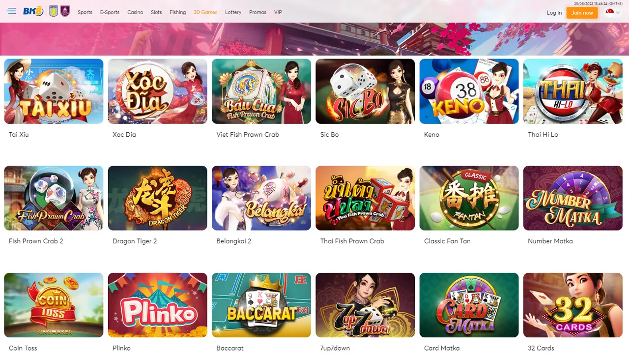 Khám phá cách chơi 3D Games hấp dẫn tại nhà cái BK8
